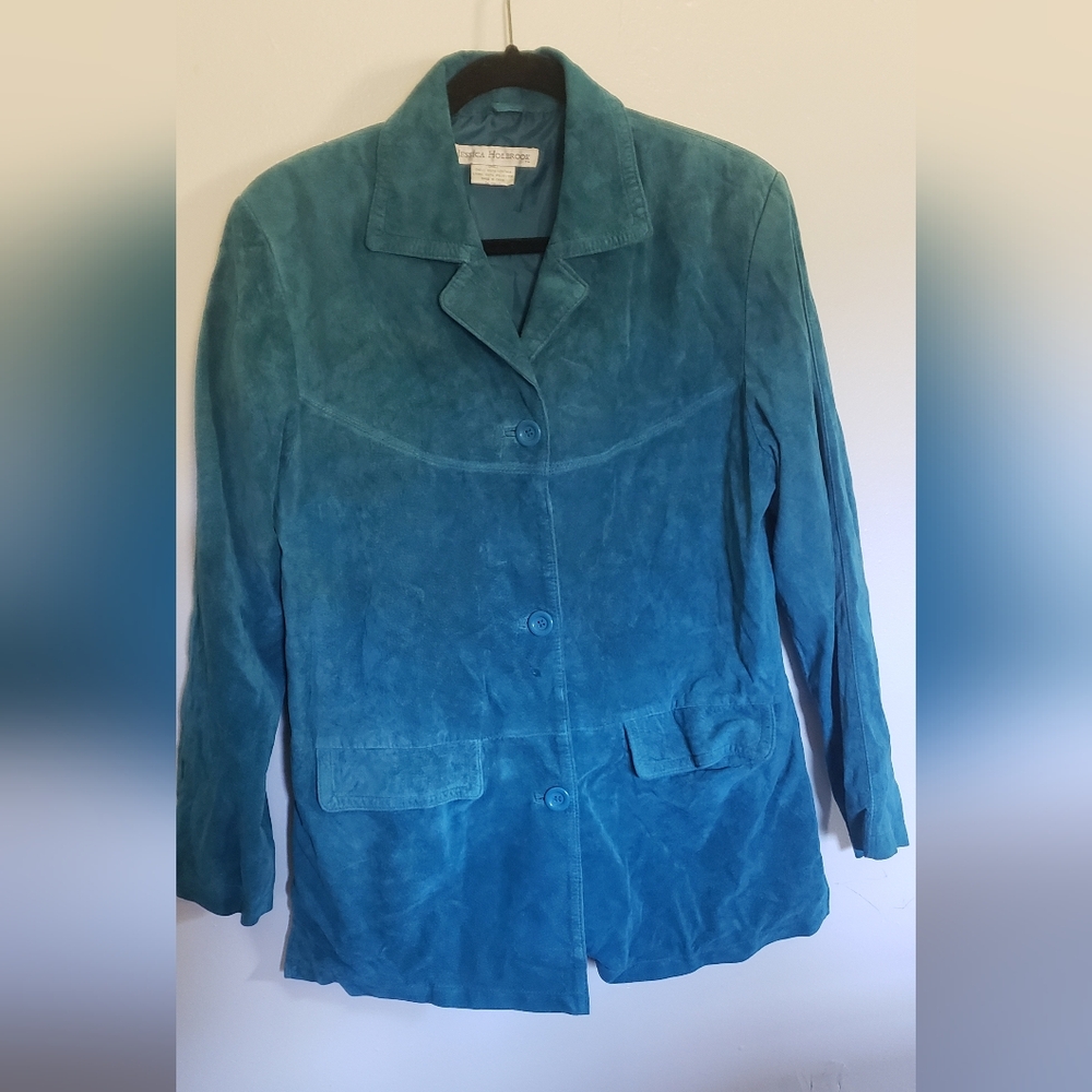 Blue blazer jacket